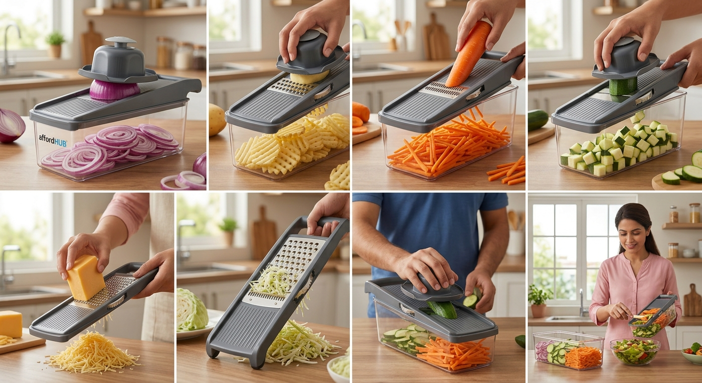 10in1 Mandoline Vegetable Slicer