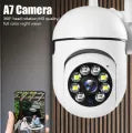 Aubess 2.4+ Dual Frequency WiFi IP Camera 4X Zoom Outdoor Surveillance Camera Color Night Vision Ai Human Detection Security CCTV Camera