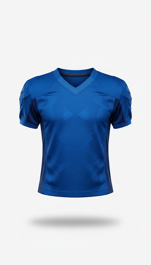 Electric Blue Football Jersey