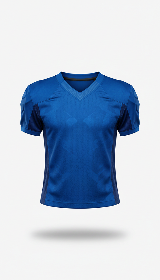 Electric Blue Football Jersey