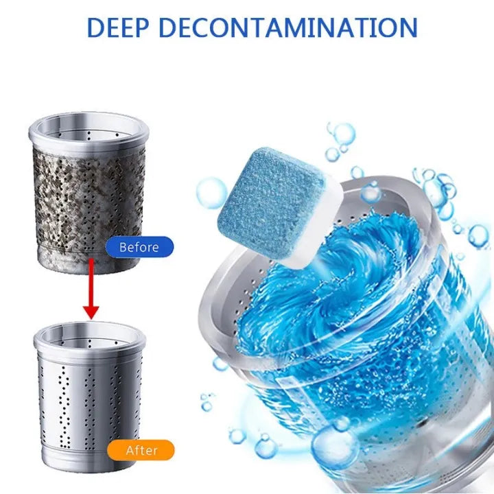 Household Cleaning Accessories Washing Machine Cleaner Tablets Effervescent Cleaner Tablet