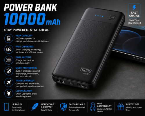 Power Bank 10000mAh