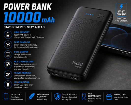 Power Bank 10000mAh