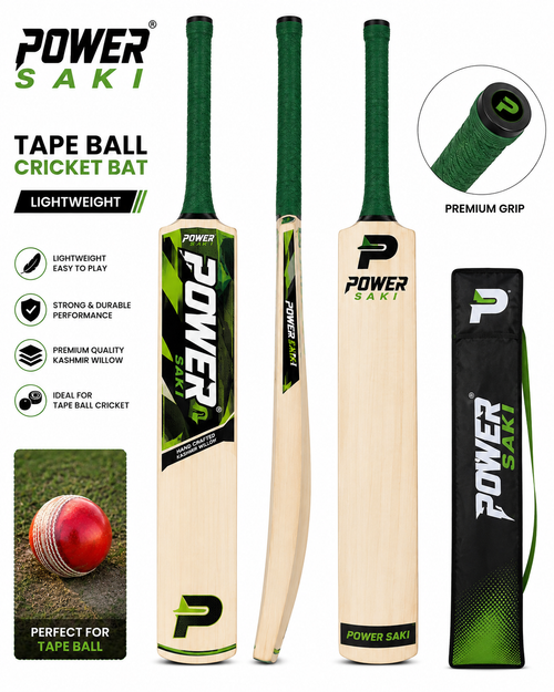 Power Saki - Hard Ball Cricket Bat (Kashmir Willow)
