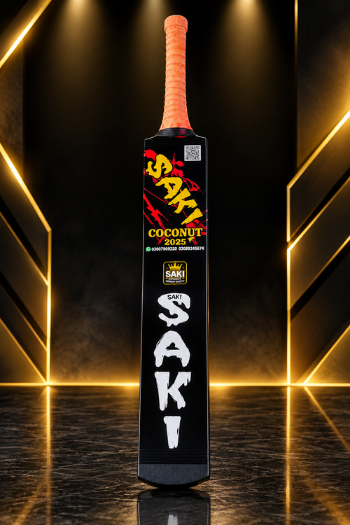 SAKI Coconut 2025 tape ball cricket bat