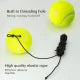 Hanging Tennis Ball for Cricket Practice | Swing Ball Trainer for Batting | Soft Ball with Rope for Indoor & Outdoor Training, with base and flexible string orignal pictures mentioned