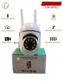 Aubess 2.4+ Dual Frequency WiFi IP Camera 4X Zoom Outdoor Surveillance Camera Color Night Vision Ai Human Detection Security CCTV Camera
