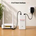 Router Power Bank 12V 9V Supported WiFi Router UPS Power Bank 4 to 6 Hours Backup for WiFi Router Fiber ONT CCTV Camera Modem 6 Cell Battery Backup Load Shedding Internet Backup