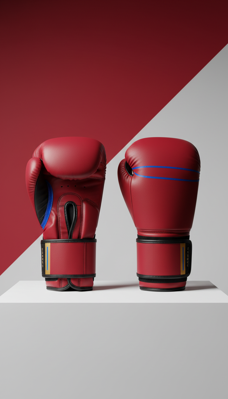 Precision Leather Boxing Gloves