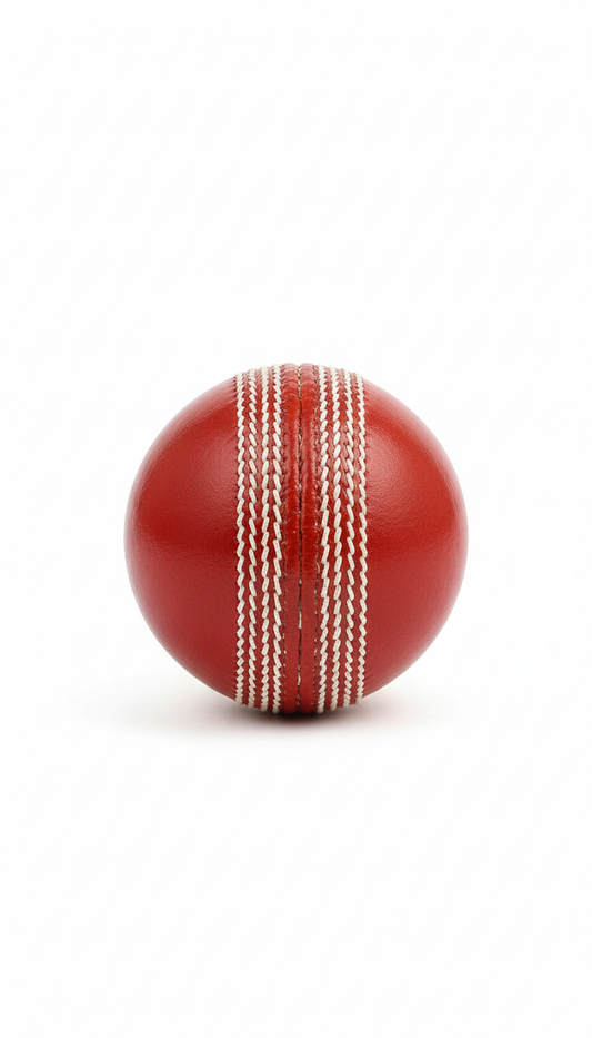 Cricket Ball Orange Red